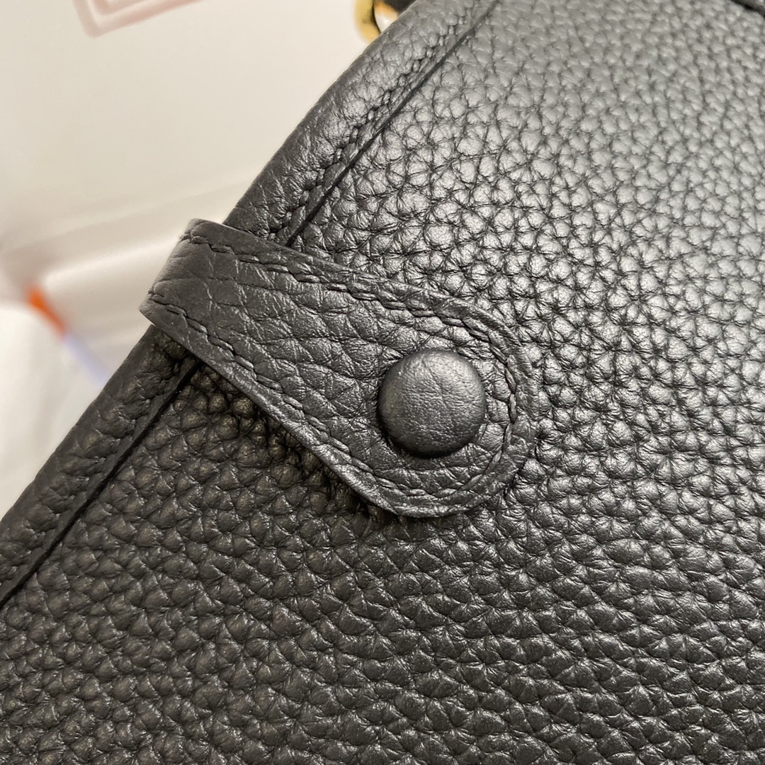 에르메스 미니 에블린16 블랙 금장